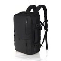 Mochila premium laptop 15.6 hasta 40L Kuzler color negro